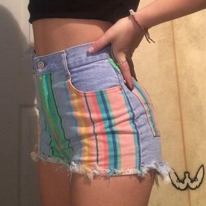 steel jean (jean shorts)